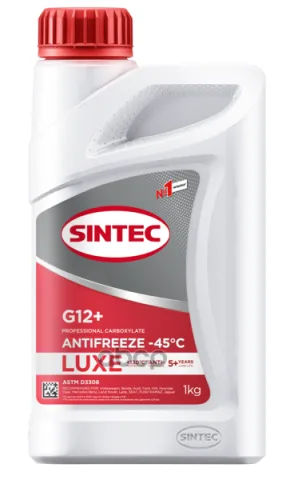Антифриз SINTEC Luxe G12+ red -45 1кг