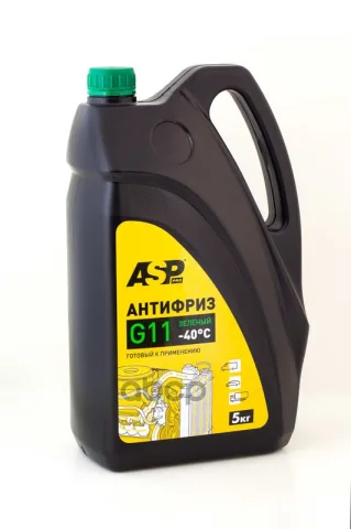 ASP Антифриз G11 готовый зеленый 5 кг