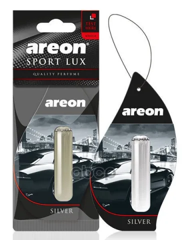 Ароматизаторы для автомобиля "AREON LIQUID LUX 5 ML"  (/704-LX-02/ SILVER )