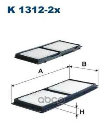 Filtron K 1312-2X Фильтр салонный