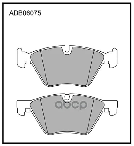 Колодки тормозные передние BMW 3 (E90) 04-11 / BMW 5 (E60) 01-10 / BMW 6 (E63) 03-10 / BMW 7 01-08 /