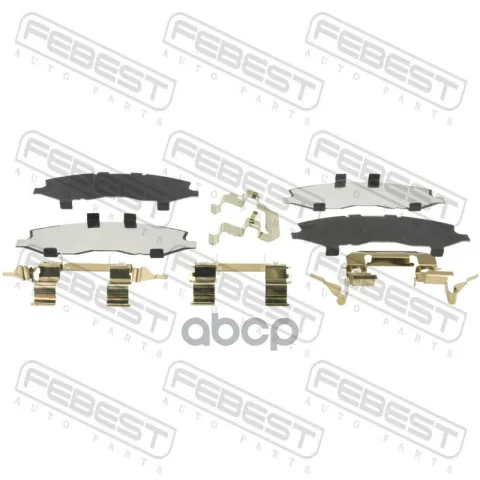 Комплект монтажный для дисковых колодок INFINITI G35/37/25 SEDAN 2006-2013 0203-Z50F
