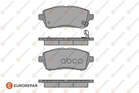 Колодки тормозные FORD FIESTA 08>/MAZDA 2 07> передн. — фотография товара
