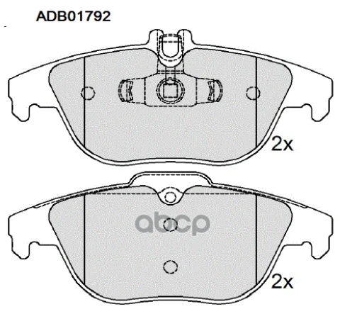 Колодки тормозные задние Mercedes-Benz C-Class (W204  C204  S204) 07-14 / E-Class (W211  W212  C207