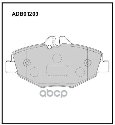 Колодки тормозные передние Mercedes-Benz E-Class (W211  S211) 02-08