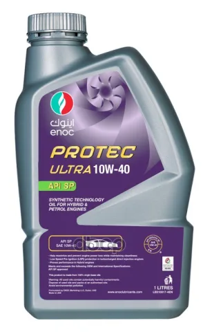 Масло моторное ENOC PROTEC ULTRA 10W-40 1L