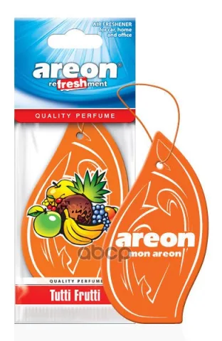 Ароматизатор AREON бумажный CLASSIC REFRESHMENT Tutti Frutti (Тутти Фрутти) ЧЗ ОСУ
