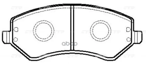 Колодки CHRYSLER Voyager (IV)/JEEP Cherokee (III)
