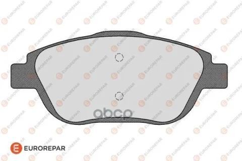 Колодки тормозные PSA C3 1.6 09>/DS3 1.6 10> передн.
