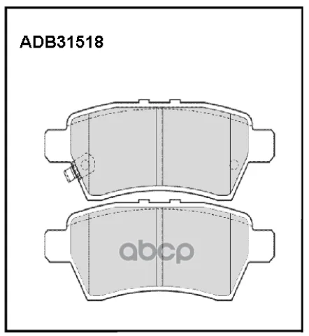 Колодки тормозные задние Nissan Pathfinder III 05-14  IV 12-> / Nissan Navara  NP300 04-09