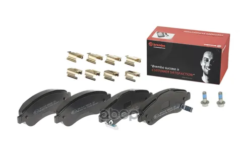 Колодки тормозные дисковые передн. HONDA CR-V III (RE_) 06/06-> / HONDA CR-V IV (RM_) 01/12->