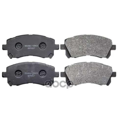 Колодки тормозные дисковые передние Double Force