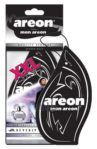 Ароматизатор AREON бумажный MON XXL BEVERLY HILSS (Беверли хилс) ЧЗ ОСУ — фотография товара