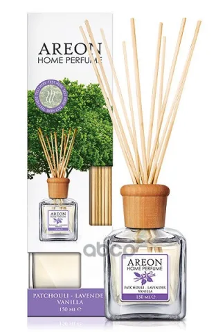 Ароматизатор AREON STICKS жидкий (Пачули-Лаванда-Ваниль) для дома 150мл ЧЗ ОСУ — фотография товара
