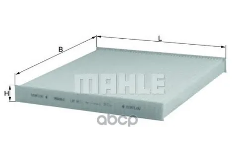 Фильтр салонный MAHLE LA411