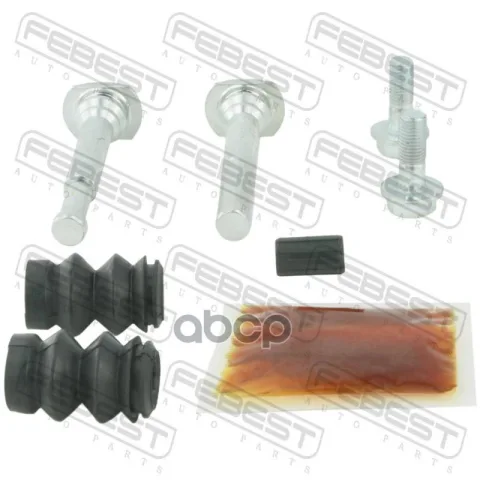 РЕМКОМПЛЕКТ СУППОРТА ТОРМОЗНОГО ПЕРЕДНЕГО (TOYOTA COROLLA CE120/NZE12#/ZZE12# 2000-2008) FEBEST