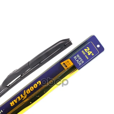 Гибридная щетка стеклоочистителя Goodyear HYBRID 24"/60 cm всесезонная, GY000524