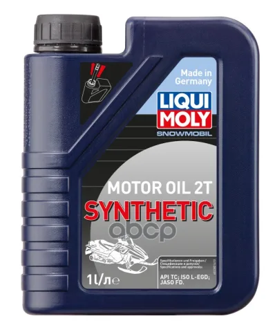 2382 Liqui Moly Моторное масло для снегоходов Snowmobil Motoroil 2T Synthetic (1л)