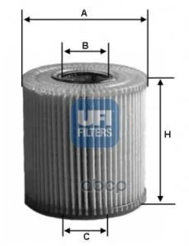Фильтр UFI 25.069.00 Масляный картридж