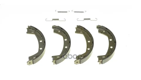 Колодки тормозные барабанные задн. LAND ROVER FREELANDER 2 (L359) 10/06-10/14