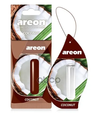 Ароматизаторы для автомобиля "AREON LIQUID 5 ML"  (/704-LR-18/ Coconut )