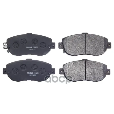 Колодки тормозные дисковые передние Double Force