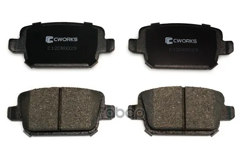 Колодки тормозные задние (FORD GALAXY 06-, KUGA I, MONDEO IV, S-MAX 06-, VOLVO S80 II) (TRW GDB1732) C12CR0029