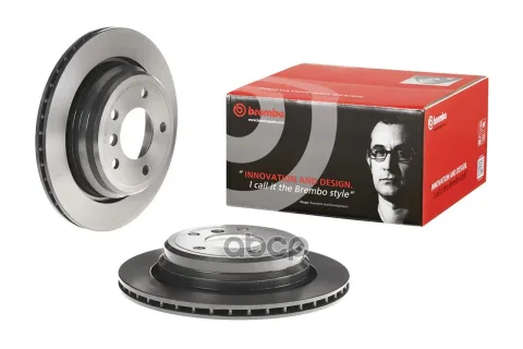 Диск тормозной задн. с УФ покрытием BMW 5 (E39) 11/95-06/03 / BMW 5 Touring (E39) 09/96-05/04