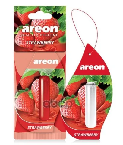 Ароматизаторы для автомобиля "AREON LIQUID 5 ML"  (/704-LR-17/ Strawberry )