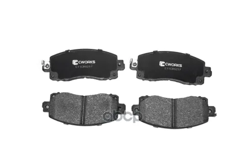Колодки тормозные перед., Low Metallic SUBARU XV (GT) 04/17-, SUBARU XV (GT) 08/17-, SUBARU XV (GT) — фотография товара