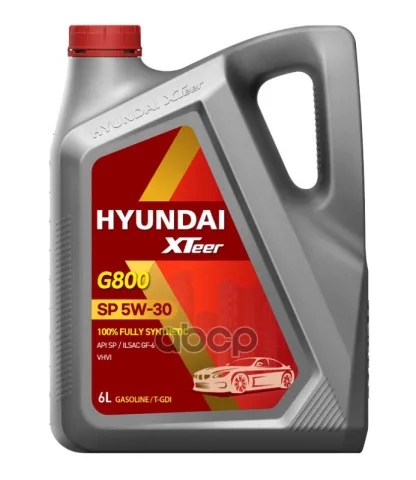 Моторное масло для легковых автомобилей HYUNDAI XTeer G800 SP 5W-30 (6л)