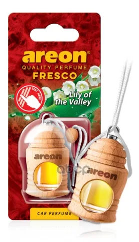 Ароматизатор "AREON FRESCO" флакон с деревянной крышкой "Ландыш" 051-318