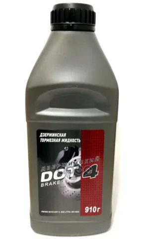 Жидкость тормозная Дзержинский DOT 4 0.91л.