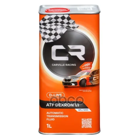 Масло трансмиссионное Carville Racing D-LINE ATF DEXRON VI, 1L — фотография товара
