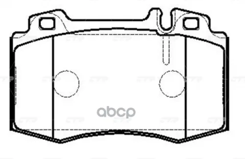Колодки тормозные дисковые MERCEDES-BENZ S-class 1998 - 2005 / ML 2001 - 2005 / CL 1999 - 2006