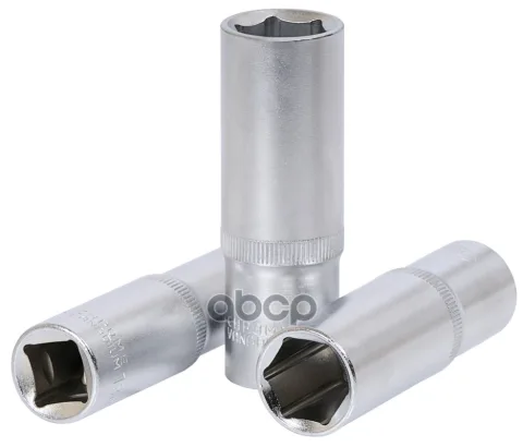 Головка 11мм 1/2" 6-гранная удлиненная (АвтоДело)