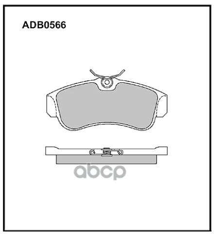 Колодки тормозные передние Nissan Almera II 00-06 / Nissan Primera / Mazda MX-5 III 05-14