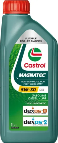Масло мотор. Castrol Magnatec 5W-30 DX2 1 л.