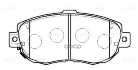 Колодки lexus ls 400 92-94 — фотография товара