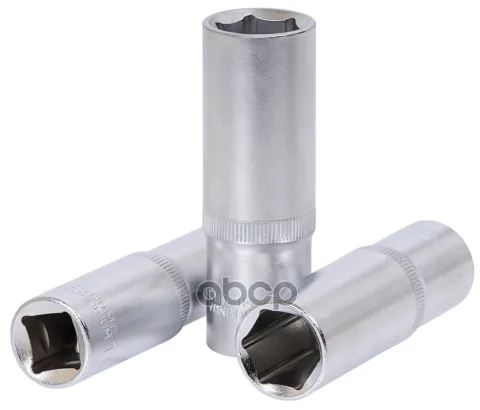 Головка 32мм 1/2" 6-гранная удлиненная (АвтоДело)