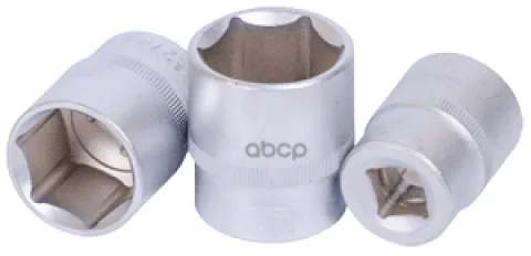 Головка 16мм 1/2" 6-гранная (АвтоДело)