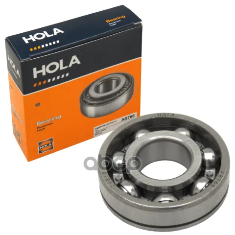 AB766  HOLA  Подшипник КПП  (25x62x17)  GAZ Gazelle (3302)  LADA 2108-2115  (1 шт.)