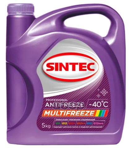 Антифриз SINTEC Multifreeze 5кг ребрендинг на арт.990562