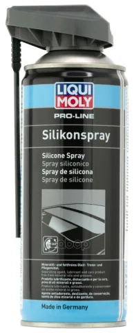 LIQUI MOLY Бесцветная смазка-силикон Pro-Line Silikon-Spray (0,4л) 7389