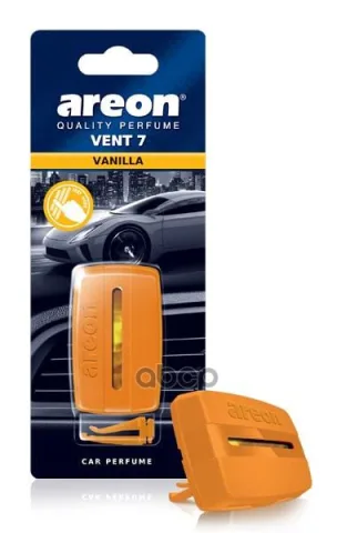 Ароматизатор "AREON VENT 7" на дефлектор "Ваниль" VE7-304