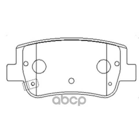 Колодки тормозные дисковые KIA K8 2021 - — фотография товара