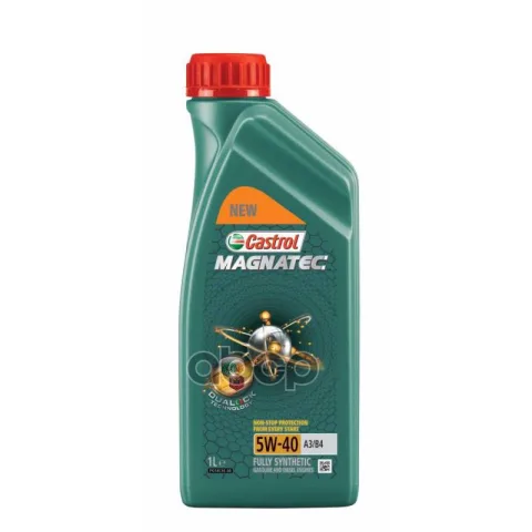 Моторное масло Castrol Magnatec 5W-40 A3/B4 1л (15E620) 15C9DF