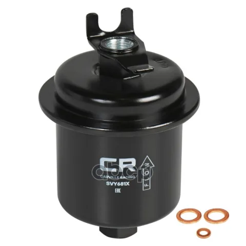 Фильтр топливный Honda CR-V (95-)/(01-)/HR-V (98-) 1.6i/2.0i (бензин) (Carville Racing)