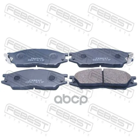 КОЛОДКИ ТОРМОЗНЫЕ ПЕРЕДНИЕ MITSUBISHI LANCER CS 2000-2009 — фотография товара