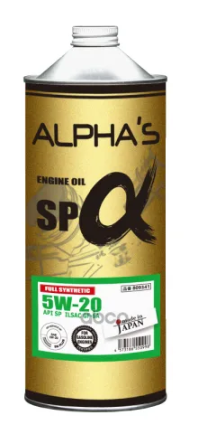 Масло моторное SP-ALPHA 5W20 SP 1L